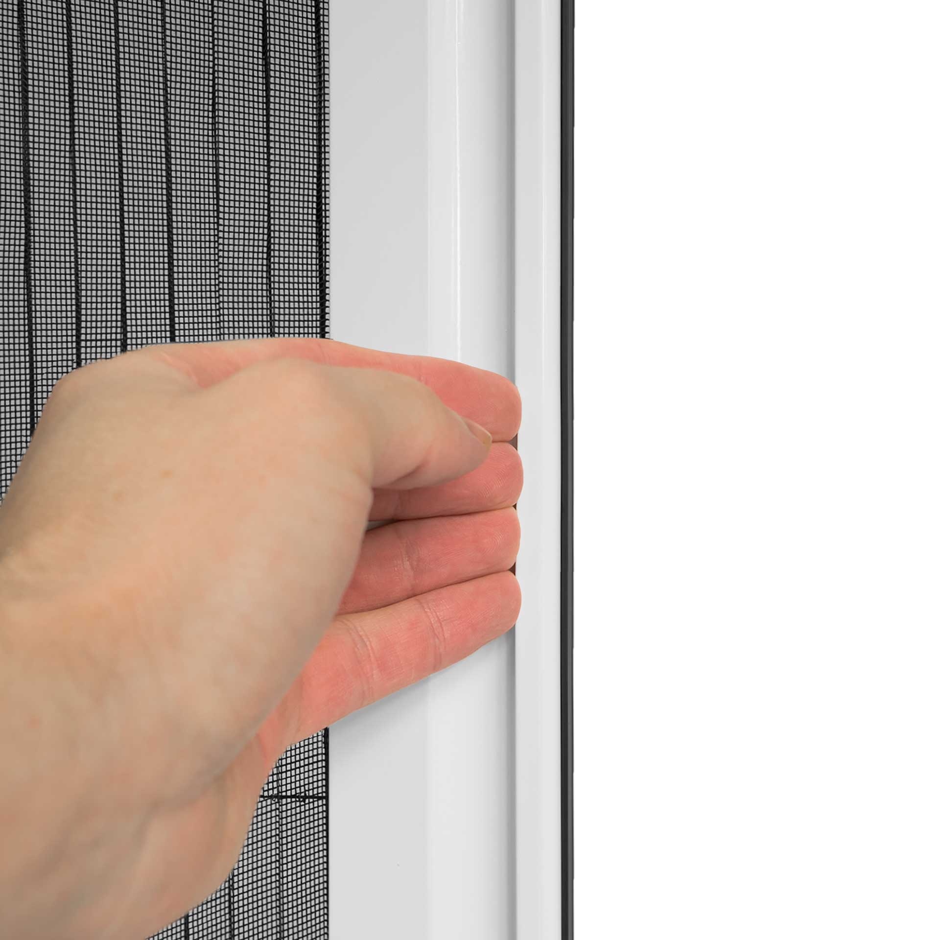 Insektenschutz Plissee für Fenster, ab 22 mm Platz, Slimline22