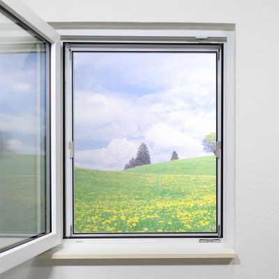 Fliegengitter-Rahmen | für Fenster mit Wetterschenkel oder Wassernase | FlairlinePlus-WN