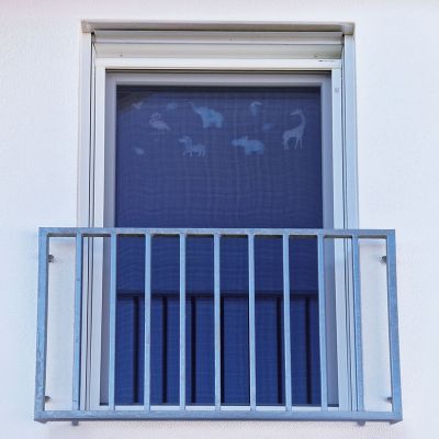 Unser Bestes Rollo für bodentiefe Fenster | zum Einhängen | StarlineFix