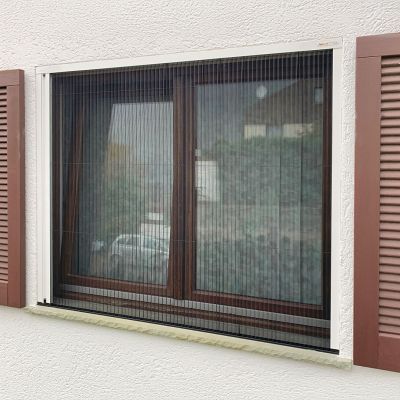 Insektenschutz Plissee für Fenster | ab 22 mm Platz | Slimline22