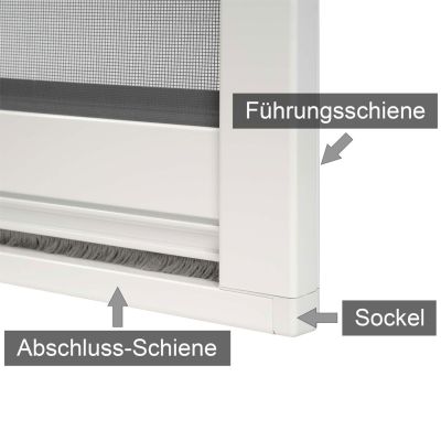 Unser Bestes Rollo für bodentiefe Fenster | zum Einhängen | StarlineFix