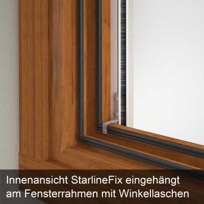 Unser Bestes Rollo für Fenster ohne Leibung | StarlineFix