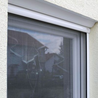 Insektenschutzrollo für Fenster | Kettenzug-Option | Multiline